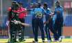 Lahiru Kumara and Liton Das during SL vs BAN clash.