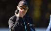 New Zealand coach Gary Stead during a training session. 