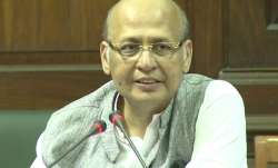 Congress leader Abhishek Manu Singhvi