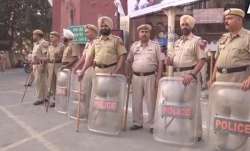 Security beefed up in Amritsar amid the ongoing violent