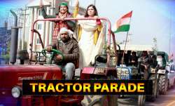 tractor parade on republic day 