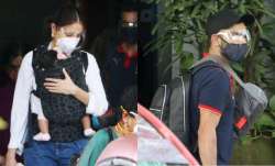 Anushka Sharma, Virat Kohli return with Vamika