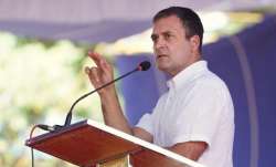 Former Congress president Rahul Gandhi