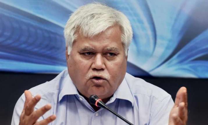 TRAI chief RS Sharma- File photo
