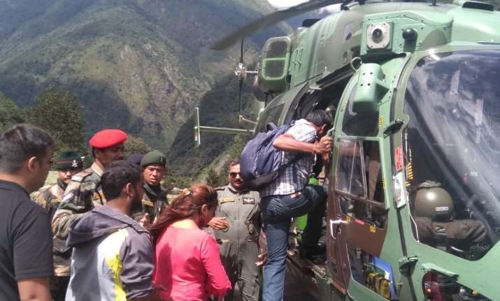 The evacuation exercise was carried out jointly by the