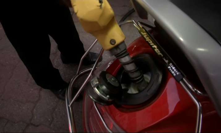 The revised rates of petrol and diesel in Delhi stood at Rs