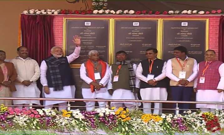 Jharkhand: PM Modi inaugurates Mandal dam, lays foundation