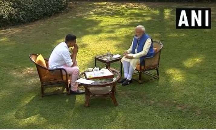The snippets of the 'informal interview' of Prime Minister