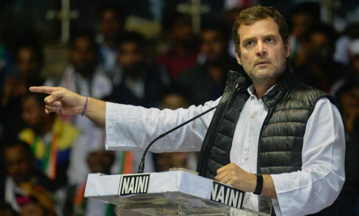 Congress President Rahul Gandhi