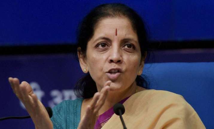 Finance  Minister Nirmala Sithraman