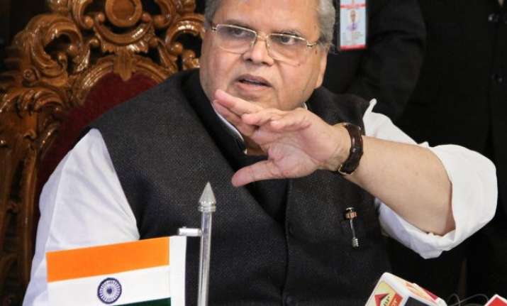 J&K Governor, Satya Pal Malik addressing media