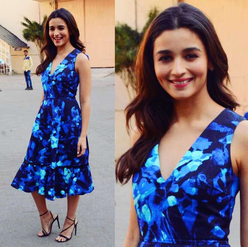 Alia Bhatt chooses nature's colour for water and sky; blue is her all ...