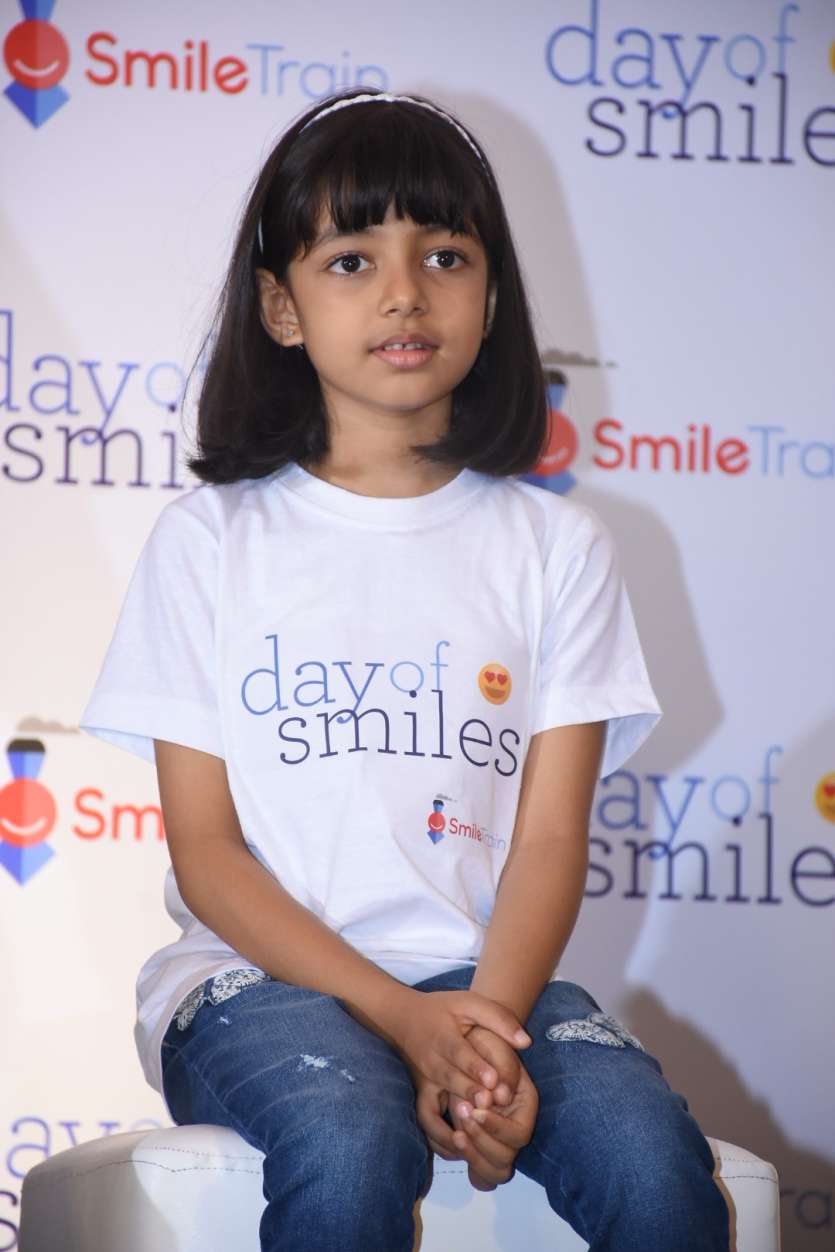 Aishwarya Rai and Aaradhya Bachchan spend time with Smile Foundation