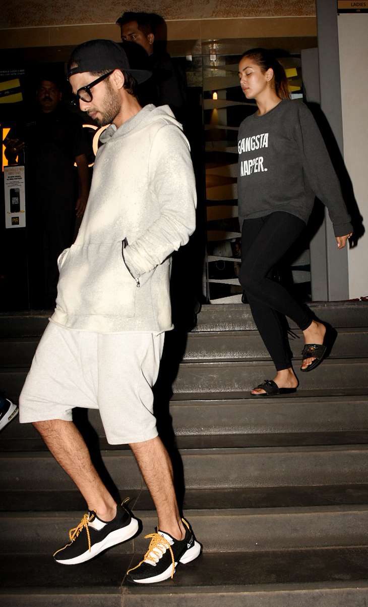 The doting couple was spotted in casual avatar. While Shahid put together an all-white look, Mira sported a comfy yet stylish grey sweatshirt. Â  Â  Â  Â  Â  Â  Â  Â  Â  Â  Â  Â  Â  Â  Â  Â  Â  Â  Â  Â  Â  Â  Â  Â  Â  Â  Â  Â  Â  Â  Â  Â  Â  Â 