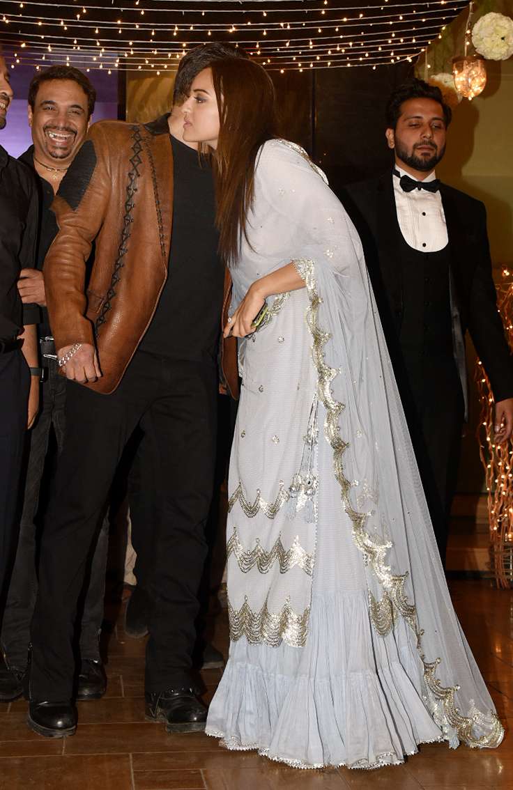 Salman Khan Sonakshi Sinha Make Heads Turn At A Mumbai Wedding Pictures Inside