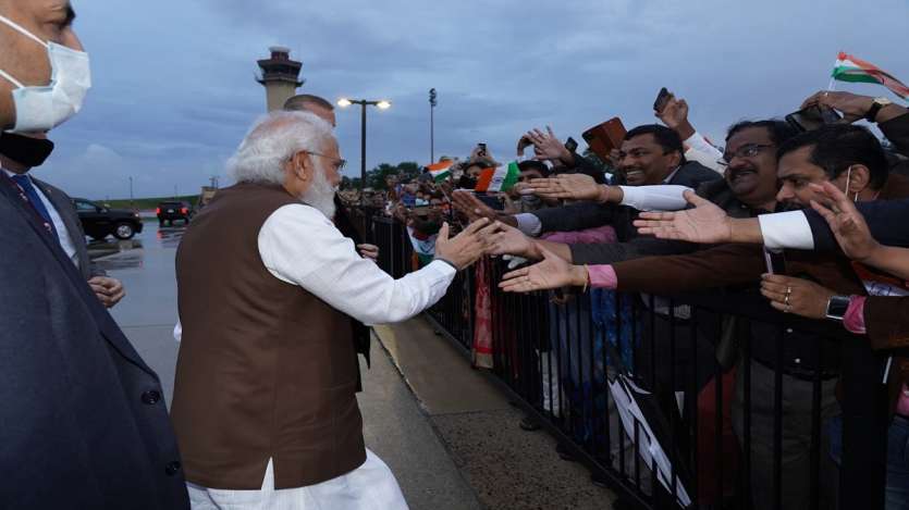 Prime Minister Modi expressed his gratitude to the Indian community in Washington DC for the warm welcome.