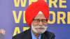 Legendary former hockey player Balbir Singh Sr.