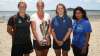 Sophie Devine, Rebecca Rolls, Dane Van Niekerk and Mithali