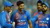 Ashish Nehra with MS Dhoni