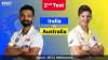 India Vs Australia 2nd Test Live Streaming Ind Vs Aus 2nd