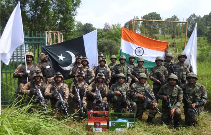 Eid-Al-Adha: India, Pak armies exchange sweets on LoC at