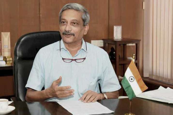 Goa Chief Minister Manohar Parrikar