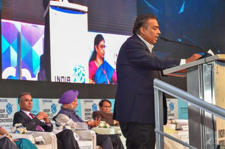 Reliance Industries Ltd. Chairman Mukesh Ambani speaks