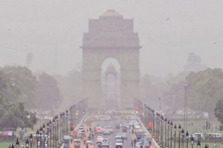 The overall Air Quality Index (AQI) of Delhi was was