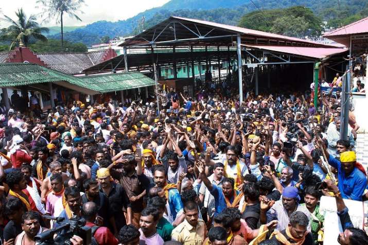 Kerala has been witnessing protests against the entry of
