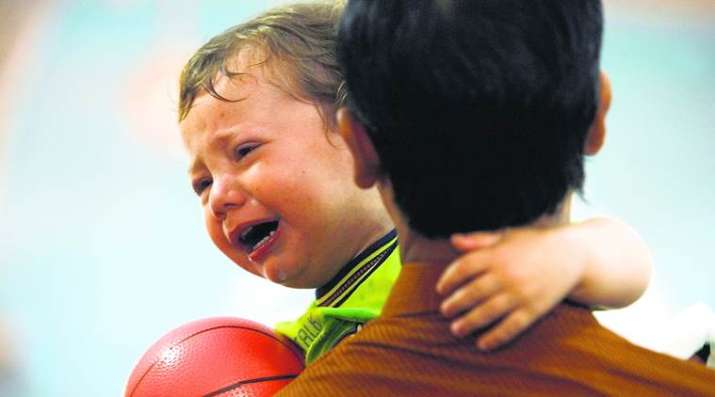 Baby Moshe lost his parents-father Rabbi Gavriel and