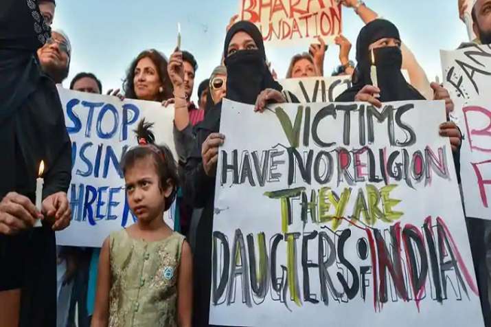 The eight-year-old girl, belonging to a nomadic tribe, was