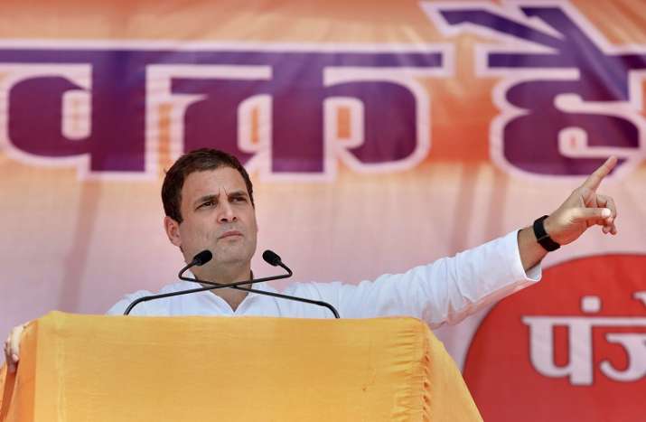 Addressing a poll rally for the upcoming polls in the