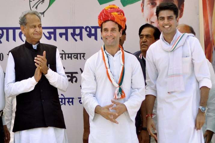 PCC president Sachin Pilot, former Rajasthan chief