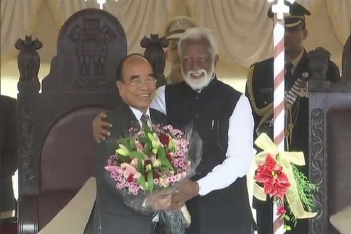 Governor Kummanam Rajasekharan administered the oath of