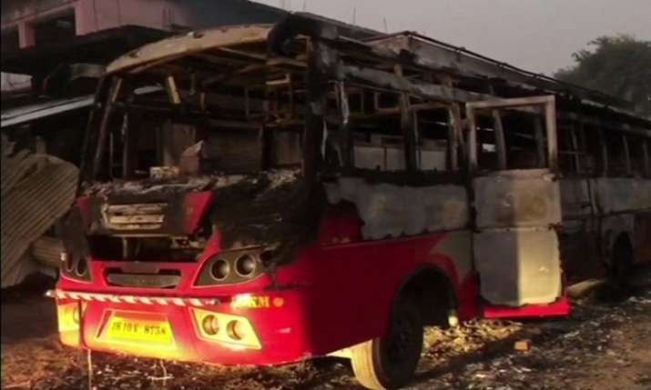 CRPF and district police are at the spot to take stock of