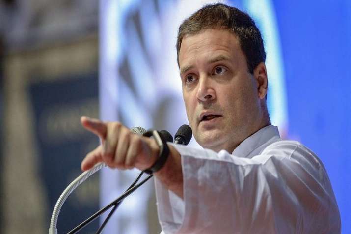 Congress President Rahul Gandhi
