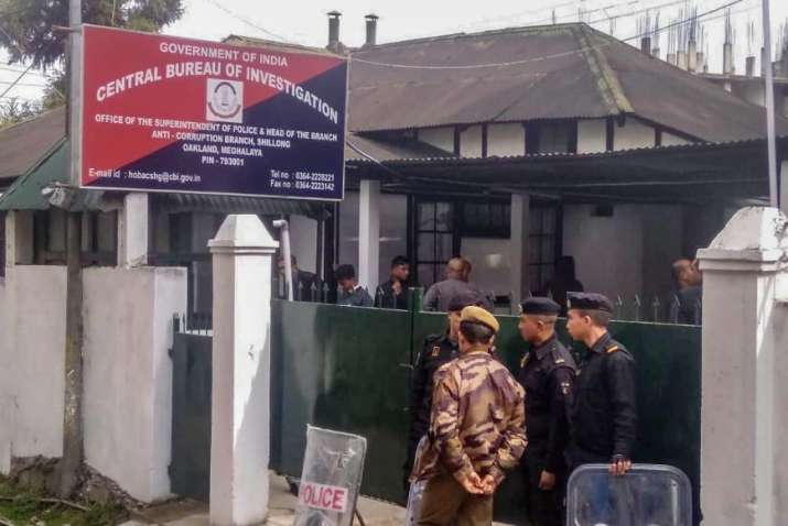 CBI questioning is being held at agency's Shillong office