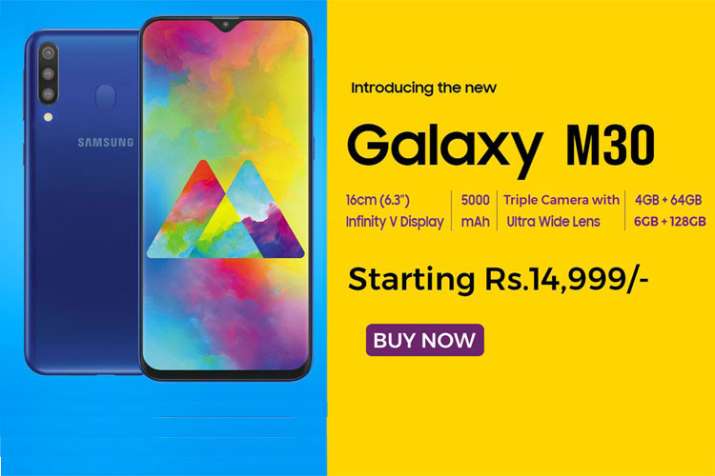 samsung galaxy m30 price list