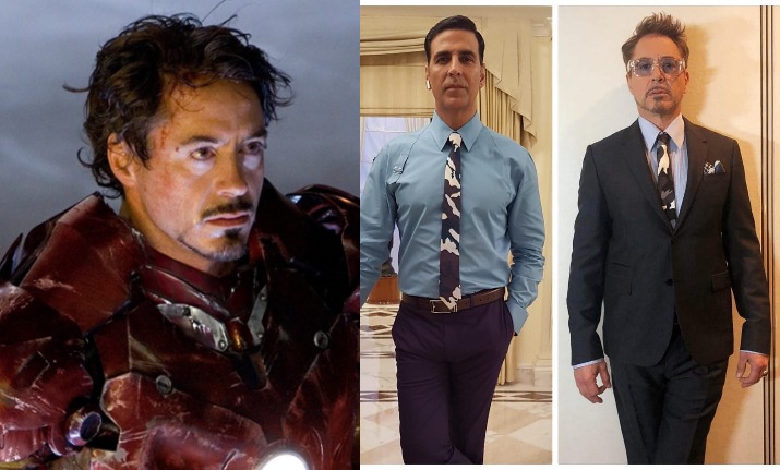   Akshay Kumar points out Robert Downey Jr aka Iron Man 