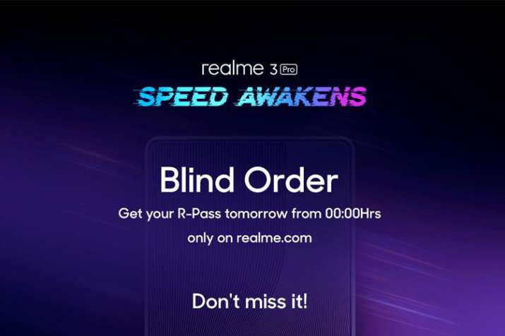 Realme 3 Pro pre-orders starting from 12 am on April 19