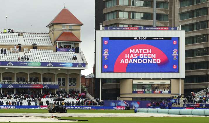 2019 World Cup, Match 18: India, New Zealand share points after another washout