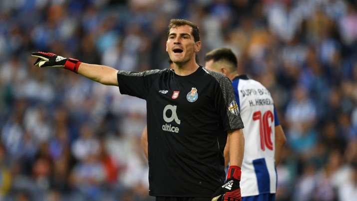 Goalkeeper Iker Casillas called time on his FC Porto career