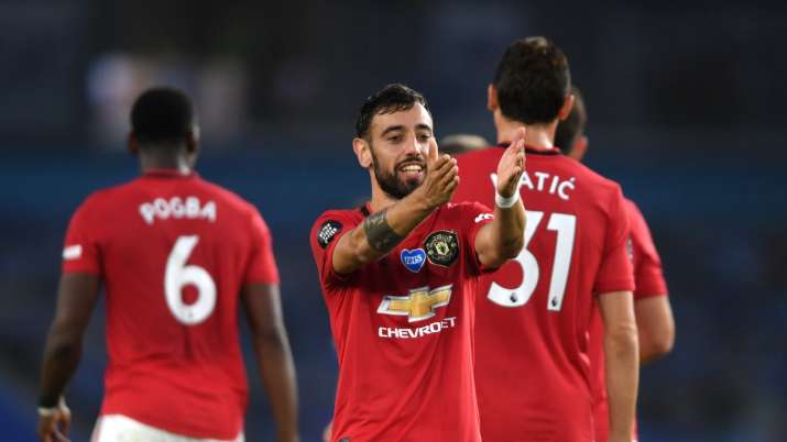 Premier League: Bruno Fernandes nets twice in Manchester United's 3-0 victory at Brighton