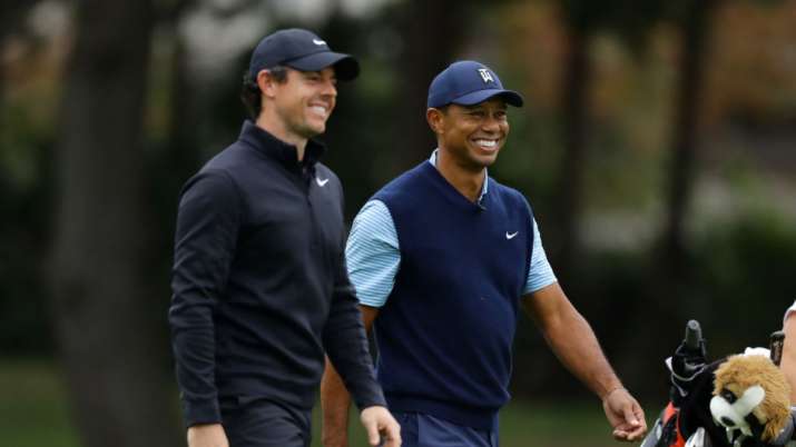Five-time world champion Tiger Woods has been grouped with