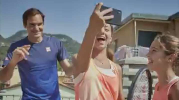 roger federer, roger federer surprise, rooftop tennis
