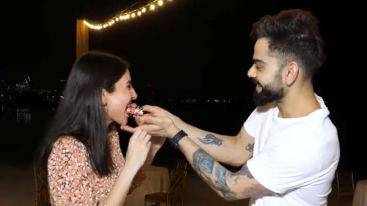 Newly-engaged Yuzvendra Chahal and to-be-parents Virat Kohli, Anushka Sharma celebrate with RCB team