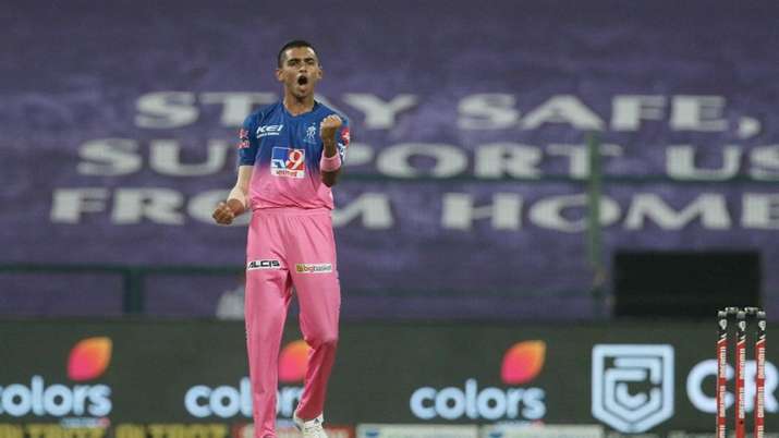 kartik tyagi, ipl 2020, kartik tyagi rr