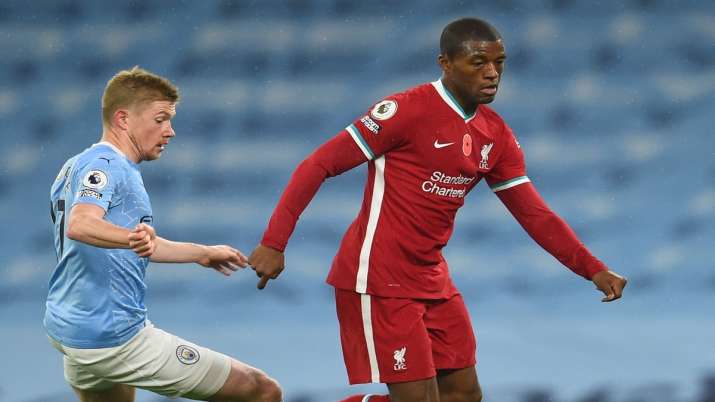 Georginio Wijnaldum and Kevin De Bruyne