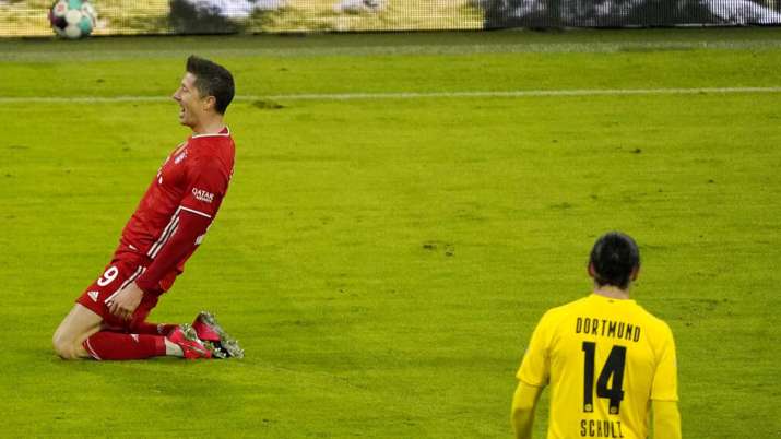 Bundesliga: Robert Lewandowski's hat-trick secures Bayern's 4-2 comeback win over Dortmund